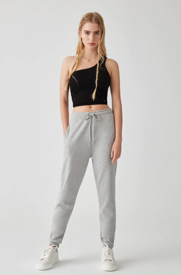 Top en tejido nido de abeja de Pull&Bear.