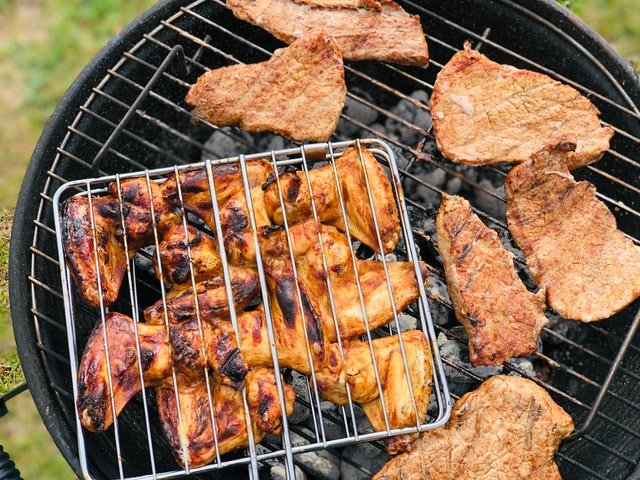 Cocina al fuego
