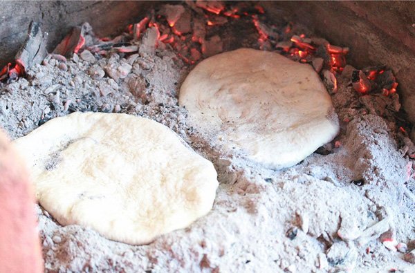 Asado al rescoldo