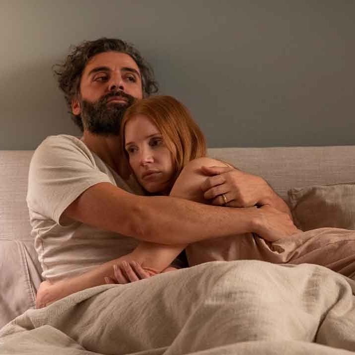 Jessica Chastain y Oscar Isaac