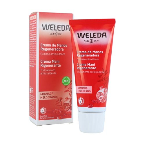 crema de manos regeneradora de Weleda