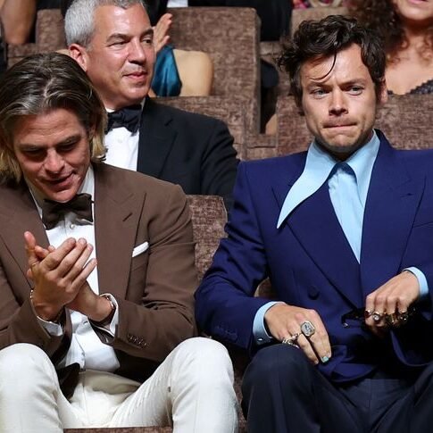 Chris Pine y Harry Styles