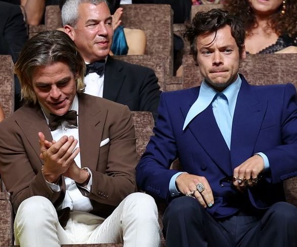 Chris Pine y Harry Styles