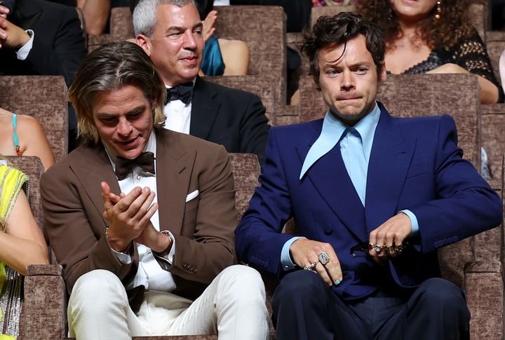 Chris Pine y Harry Styles