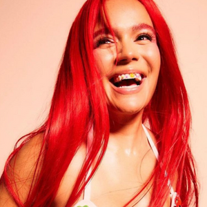 Karol G presentando su nuevo álbum
