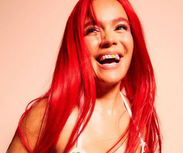 Karol G presentando su nuevo álbum