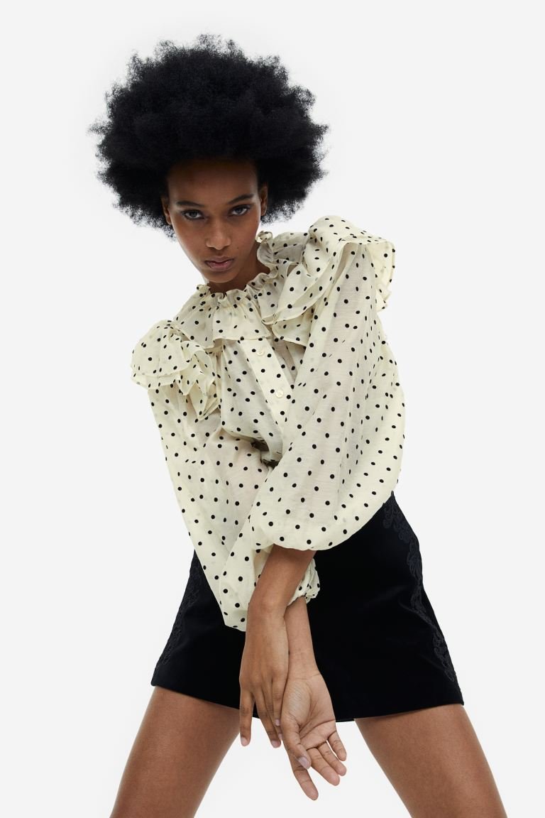 Blusa volante H&M