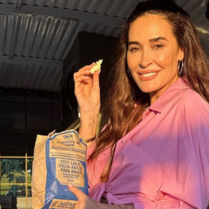 Vicky Martin Berrocal y la foto donde muestra su cuerpo al natural afirmando algo valioso
