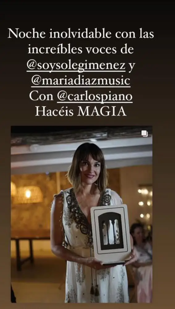 Fuente: Instagram Irene Villa