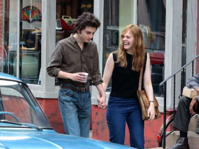 Timothée Chalamet y Elle Fanning